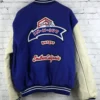 Burger In N Out Letterman Blue and White Jackets