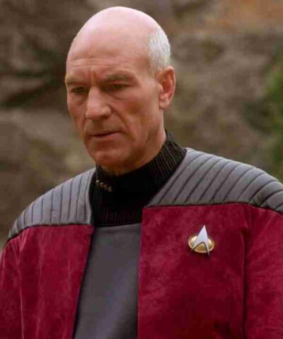 Captain Picard Star Trek Next Generation Red Jacket