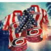 Carolina Hurricanes Hawaiian Shirt Front