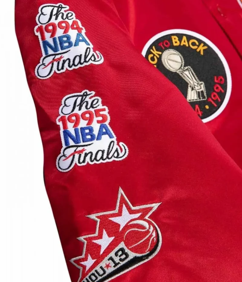 Champ City Houston Rockets Satin Jacket