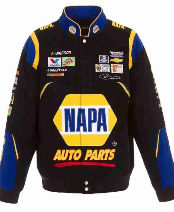 Chase Elliott Napa Nascar Black Jacket
