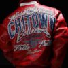 Chi Town Pelle Pelle Red Leather Jacket