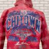 Chi Town Pelle Pelle Red Leather Jacket 2 scaled 1