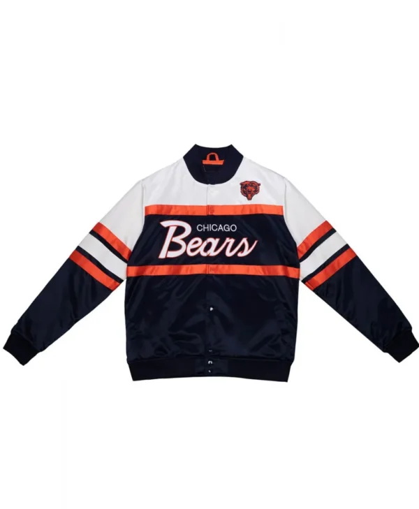 Chicago Bears Varsity Heavyweight Satin Jacket