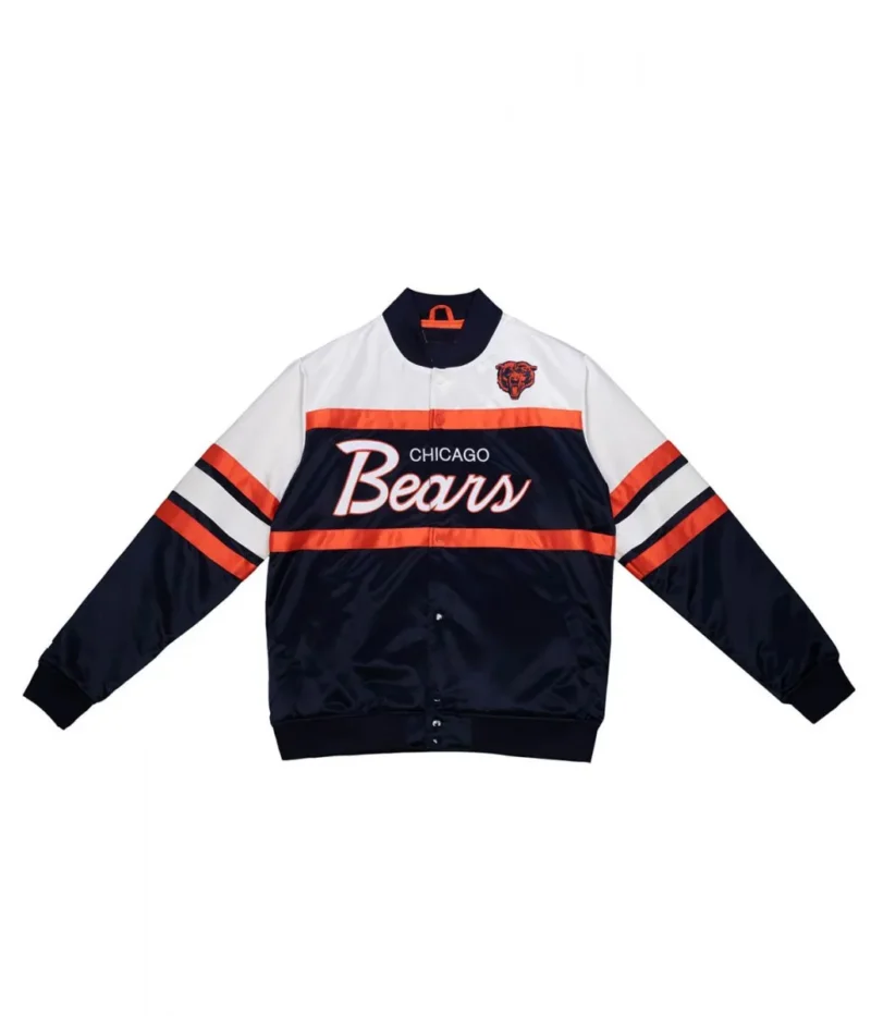 Chicago Bears Varsity Heavyweight Satin Jacket