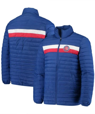 Chicago Cubs Sports Royal Blue Full Zip Jacket