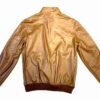 Cognac Reversible Suede Jacket