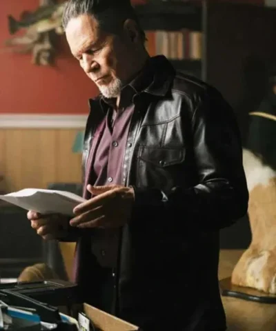 Connor McGrath Blue Ridge The Series Leather Jacket