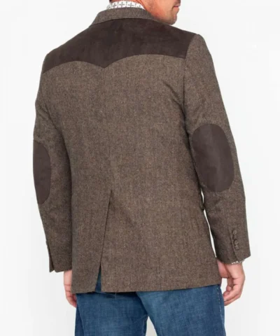Cowboy Button Patched Western Sport Blazers