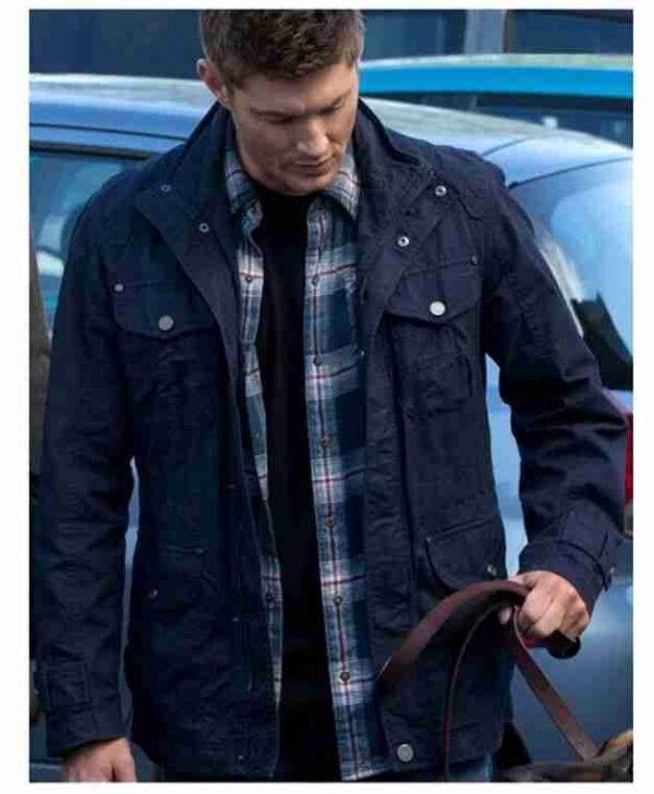 Dean Winchester Supernatural Jensen Ackles Blue Jacket
