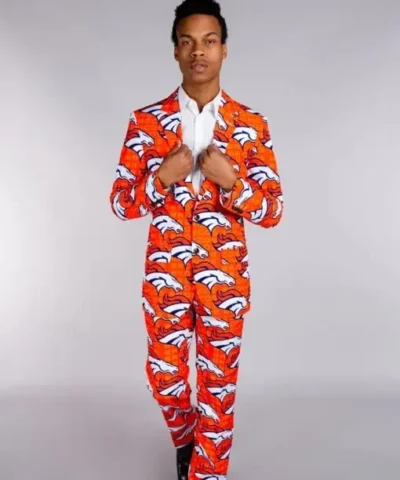 Denver Broncos Dress Orange Suits