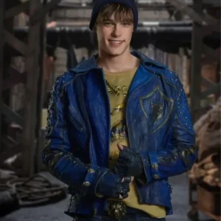 Descendants 2 Mitchell Hope Leather Jacket