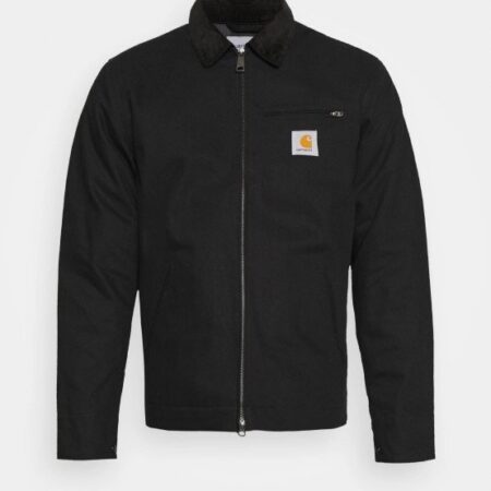 Detroit Relaxed Fit Duck Blanket lined Black Jacket