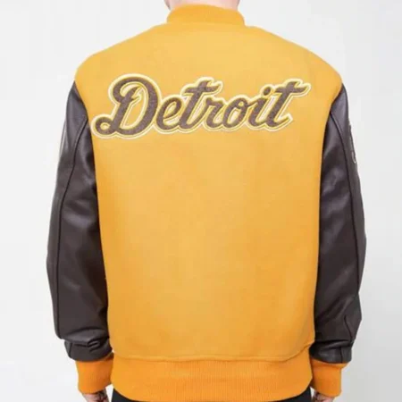Detroit Tigers Logo Letterman Jackets