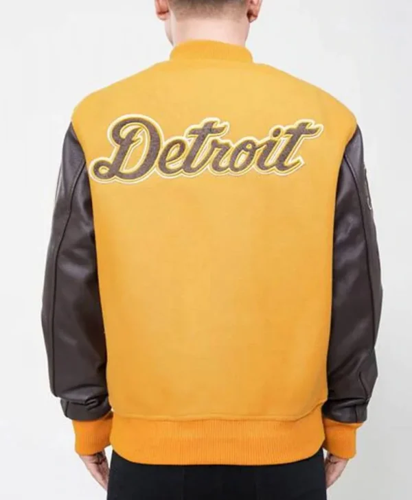 Detroit Tigers Logo Letterman Jackets