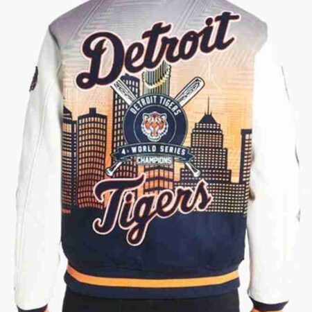 Detroit Tigers Remix Varsity Jacket 1