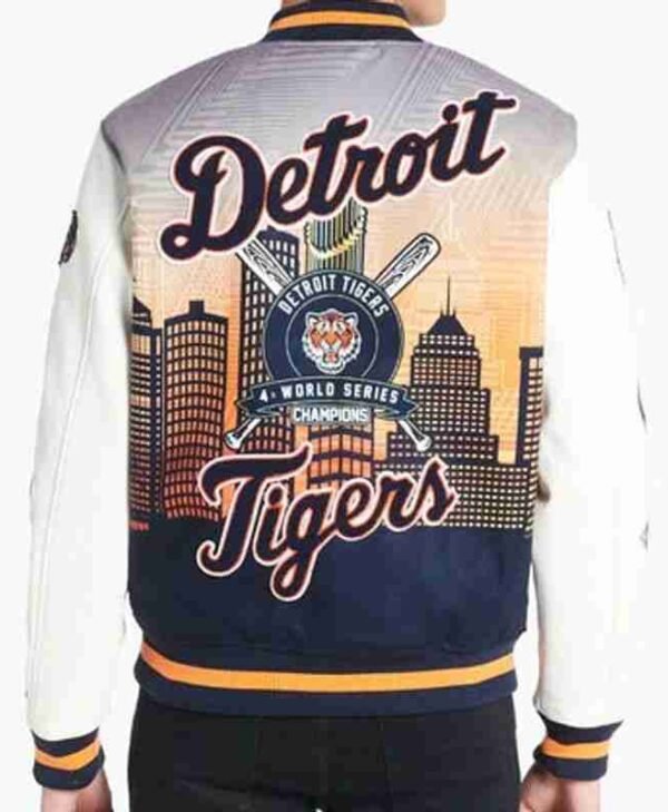 Detroit Tigers Remix Varsity Jacket 1