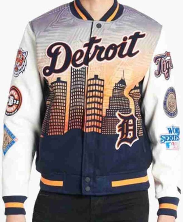 Detroit Tigers Remix Varsity Jacket