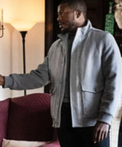 Edwin Hodge FBI Most Wanted S06 Grey Jacket