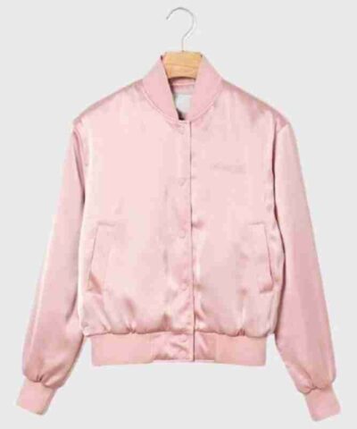 Emily In Paris Emily Cooper Pink Bomber Jacket