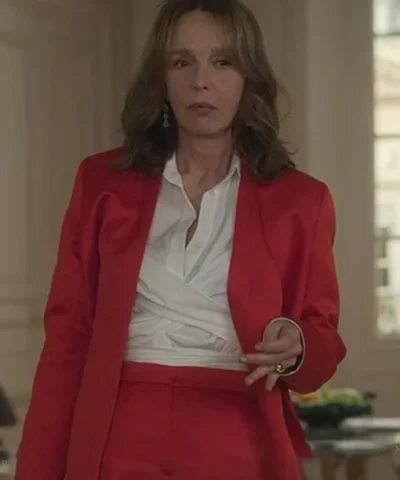Emily in Paris Sylvie Red Suit 510x638 1