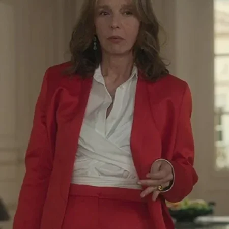 Emily in Paris Sylvie Red Suit 1