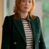 Erika Christensen Will Trent S03 Checkered Green Blazer
