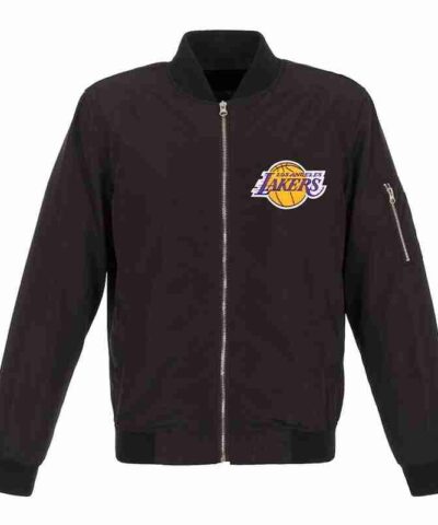Fanatics Branded Lonzo Ball Los Angeles Lakers Bomber Jacket