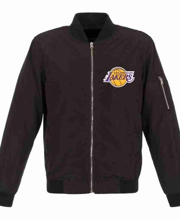 Fanatics Branded Lonzo Ball Los Angeles Lakers Bomber Jacket