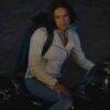 Fast and Furious 9 Letty Ortiz White Jacket