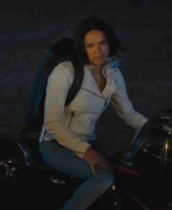 Fast and Furious 9 Letty Ortiz White Jacket