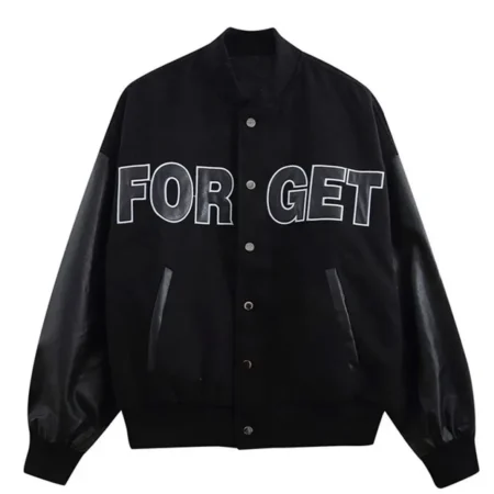 Forget Zero Fighter Baseball Black Jacket