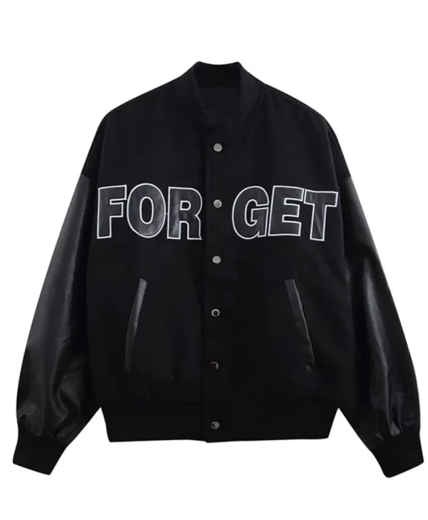 Forget Zero Fighter Baseball Black Jacket