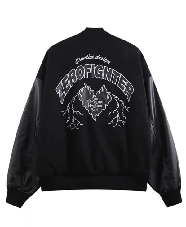 Forget Zero Fighter Baseball Black Jackets