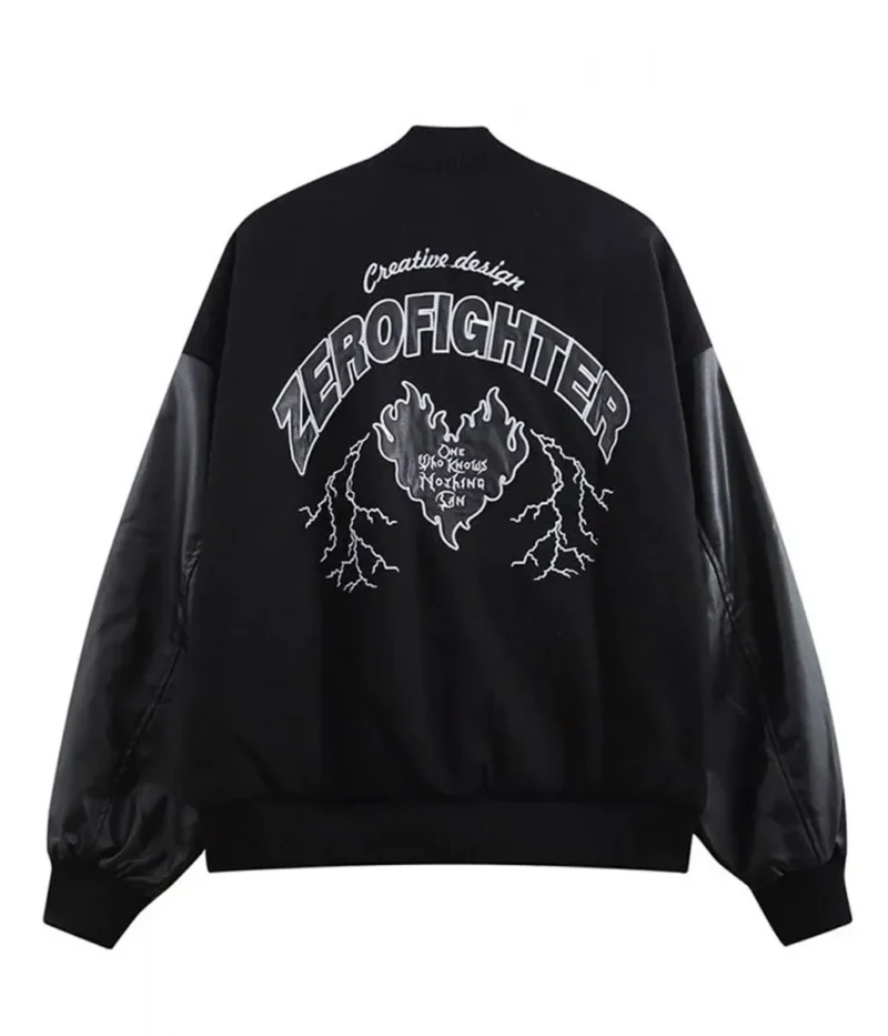 Forget Zero Fighter Baseball Black Jackets
