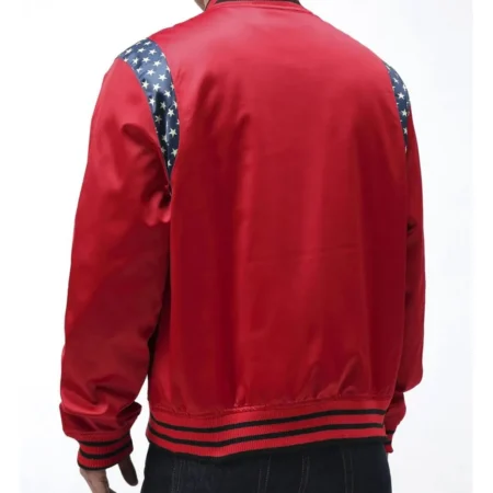 Future Retro Satin Red Jackets