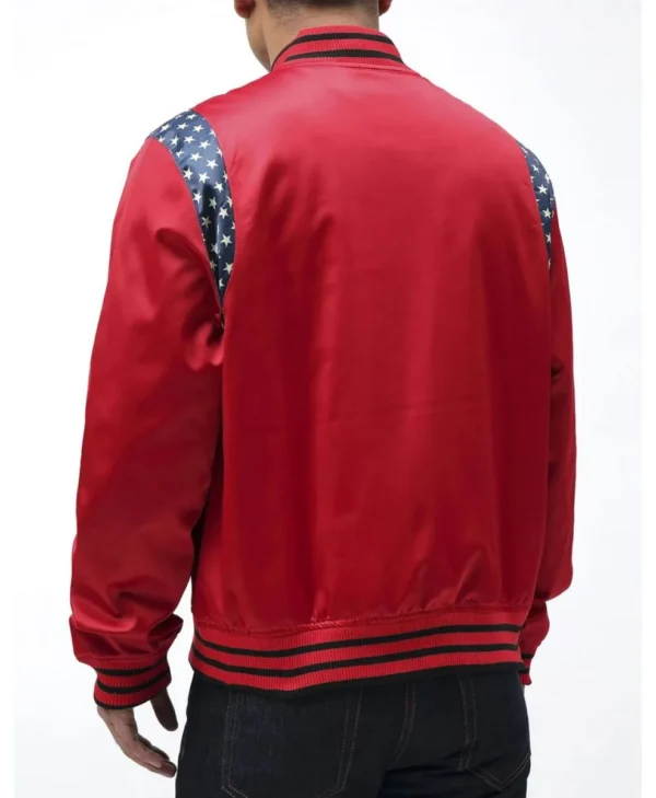 Future Retro Satin Red Jackets