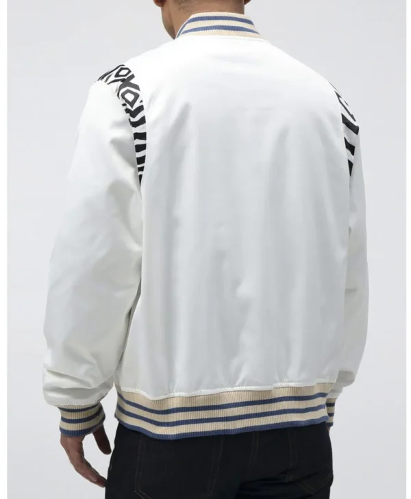 Future Retro Satin White Jackets