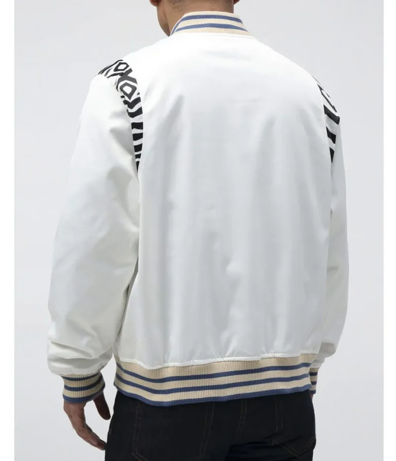Future Retro Satin White Jackets
