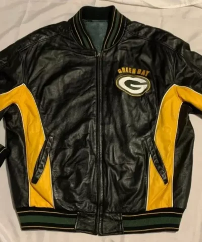 G III Carl Banks Green Bay Packers Leather Jackets