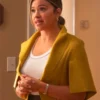 Gina Rodriguez Will Trent S03 Cropped Yellow Jacket
