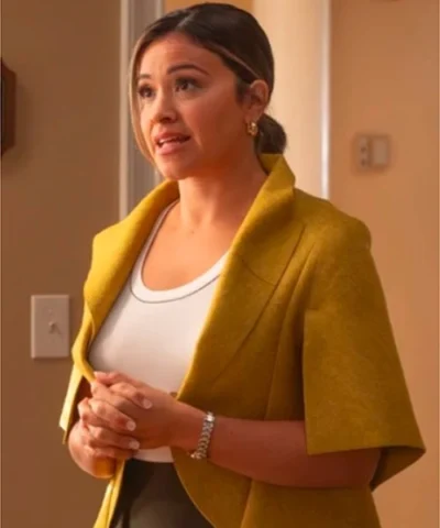 Gina Rodriguez Will Trent S03 Cropped Yellow Jacket