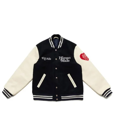 Girls Dont Cry Human Made Dry Alls Varsity Jacket