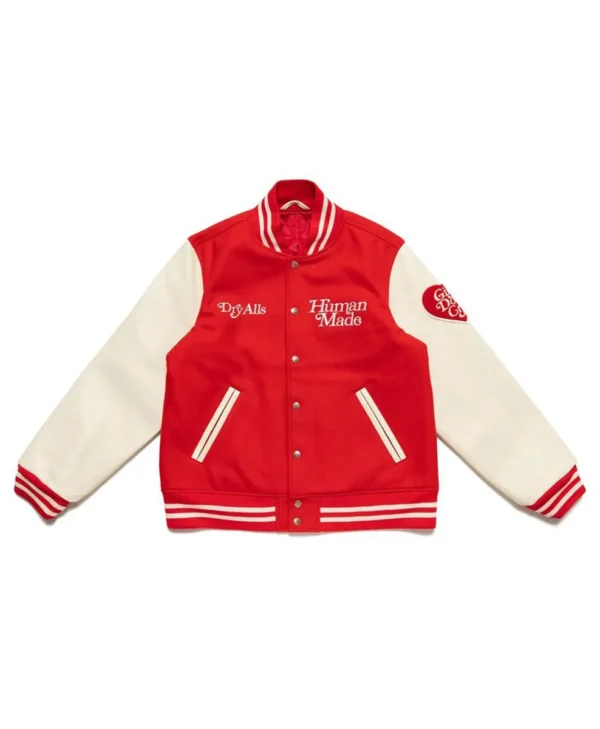 Girls Dont Cry Human Made Dry Alls Varsity Red Jacket