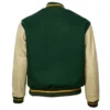 Green Bay Packers 1950 Green And Cream Varsity Jackets