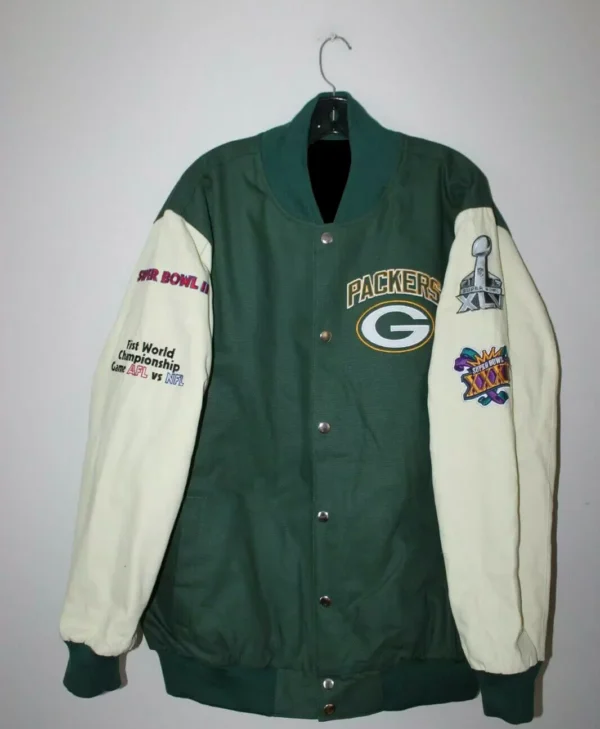 Green Bay Packers 4X Super Bowl Champion Jackets