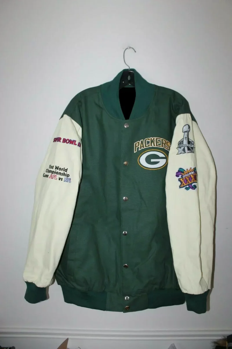 Green Bay Packers 4X Super Bowl Champion Jackets