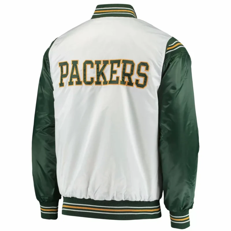 Green Bay Packers Historic Logo Renegade Satin Jacket scaled 1