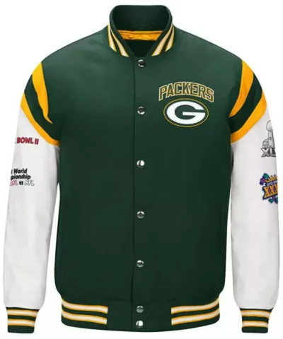 Green Bay Packers Home Team Varsity Jackets