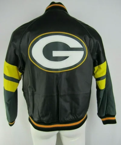 Green Bay Packers Multicolor Leather Jackets